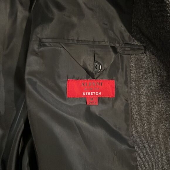 Alfani Slim Fit Stretch Mens Blazer Sz- 39-41 - Picture 13 of 13